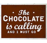 Go Jump In The Lake (Chocolate 60 x 80 cm Toile Imprimée