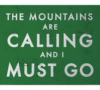 Go Jump In The Lake (The Mountains are Calling 40 x 50 cm Toile Imprimée