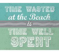 Go Jump In The Lake (Time Wasted at The Beach 40 x 50 cm Toile Imprimée