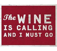 Go Jump In The Lake (Wine 30 x 40 cm Toile Imprimée