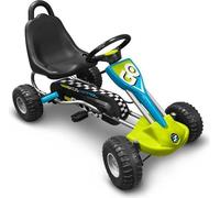 Go Kart a pédales - STAMP - SKIDS CONTROL - Siege réglable - Frein a main - Cadre acier