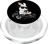 Go Kart Racing Gokart Racer Kart Lapin de Pâques PopSockets PopGrip pour MagSafe