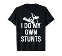 Go Kart Racing My Own Stunts Funny Go Cart Racer Karting T-Shirt
