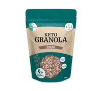 Go-Keto Keto Granola Cocoa 290g - Muesli Keto pour un petit déjeuner Keto, avec cocoa, noix, graines de tournesol & pépins de courge, végétalien, sans gluten