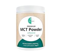 Go-Keto MCT Powder 250 g boîte - poudre TCM C8/C10, 100% huile de coco, sans huile de palme, pour le régime keto, pour bulletproof coffee ou un shake keto, végane, longevity