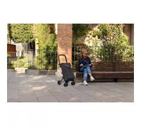 GO LITE Poussette de marché Chariot de courses isotherme 6 roues PLAYMARKET Noir