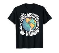Go Make Disciples of All Nations Matthieu 28:19, Christian T-Shirt