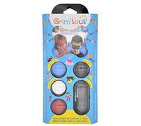 GO MANGA GRIM'TOUT Set Complet Super héros, 4 Couleurs