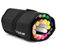 GO MANGA - Trousse de Dessin Manga avec 20 Marqueurs à Alcool Double Pointe et 4 Fine Liners Graph’IT 0,5 mm - Pointe Pinceau et Fine - Coloriage, Illustration et Dessin Manga