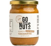 GO NUTS-Beurre de cacahuètes extra-crunchy bio Go nuts - 270 g