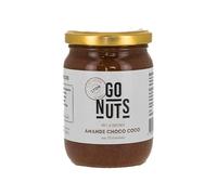 GO NUTS - PATE A TARTINER AMANDE CHOCOLAT COCO 280G