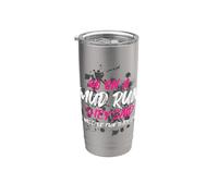 Go on a mud run Muddy Race Mud Run Gobelet isotherme en acier inoxydable double paroi