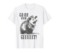 Go on Now Giiiiit - Cowboy Possum T-Shirt