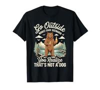 Go Outside Worst Case Scenario Thats Not A Dog Randonnée Humour T-Shirt
