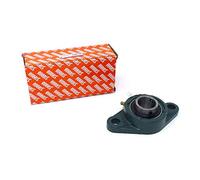 Go Part Support UCFL 204 avec Roulement Autoallineante, Diamètre 20 mm, Palier à Bille, Roulement, Bearing, Fonte