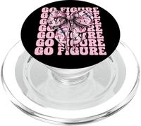 Go Patineuse Artistique Patineuse sur Glace Coquette Fille PopSockets PopGrip pour MagSafe