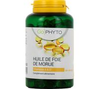 Go Phyto Huile de Foie de Morue 200 Gélules