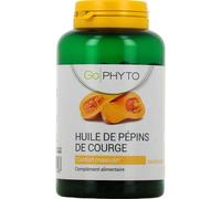 Go Phyto Huile de Pépin de Courge 200 Gélules