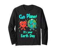 Go Planet, C'est Votre Jour de la Terre 2026 Groovy Teacher Manche Longue