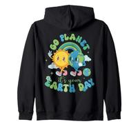 Go Planet, C'est Votre Jour de la Terre 2026 Groovy Teacher Sweat à Capuche