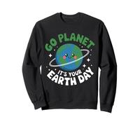 Go Planet, c'est votre professeur amusant du Jour de la Terre Sweatshirt