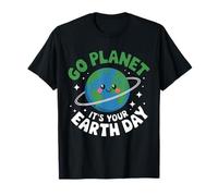 Go Planet, c'est votre professeur amusant du Jour de la Terre T-Shirt