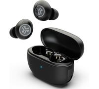 Go Pop ANC Écouteurs Bluetooth avec Réduction de Bruit, 24+ h d¿autonomie, Résistants à la Transpiration (IP55) avec Microphone, Appels Clairs et Multipoint, Vert Néon Transparent