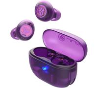 Go Pop Anc Écouteurs Bluetooth Avec Réduction De Bruit, 24+ H D`Autonomie, Résistants À La Transpiration (Ip55) Avec Microphone, Appels Clairs Et Multipoint, Violet Transparent[J760]