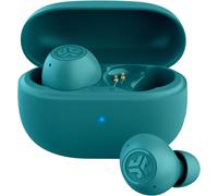 Go Pop ANC Écouteurs Bluetooth avec Réduction de Bruit, 24+ h d'autonomie, Résistants à la Transpiration (IP55) avec Microphone, Appels Clairs et Multipoint, Vert Néon Transparent