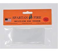 Go Prepared Survival EDC Tinder Spartan Fire Tinder Spartan Fire Muliti-Use pour Homme Blanc Lot de 6