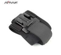 Go Pro Accessoires Élastique Main Bracelet Bande Boucle mont Ceinture pour GoPro Hero 4 3 + 3 2 SJ4000 accessoires