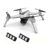 Go Pro Drones with Camera for Adults 4k?Long Range Drones GPS Positioning Remote Control Aircraft Brushless Motor Aerial Photography Drone (Gray 2 BATTERY)