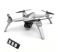 Go Pro Drones with Camera for Adults 4k?Long Range Drones GPS Positioning Remote Control Aircraft Brushless Motor Aerial Photography Drone (Gray 1 BATTERY)