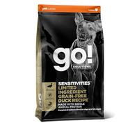 Go! Solutions Sensitivities pour Chiens à ingrédients limités sans céréales au Canard, Sac de 1,6 kg