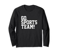 Go Sports Team Funny Sarcastic Do The Thing Marque des Points Manche Longue