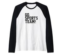 Go Sports Team Funny Sarcastic Do The Thing Marque des Points Manche Raglan