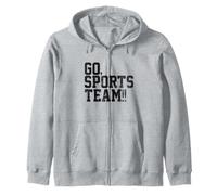 Go Sports Team Funny Sarcastic Do The Thing Marque des Points Sweat à Capuche