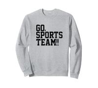 Go Sports Team Funny Sarcastic Do The Thing Marque des Points Sweatshirt