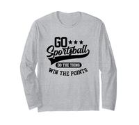 Go Sportsball Do The Thing Gagnez des Points Funny Sports Manche Longue