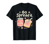 Go Spread It Funny Gospel Jeu de Mots Foi chrétienne Art Religieux T-Shirt