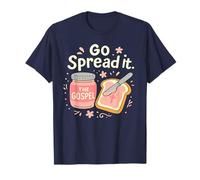 Go Spread It Funny Gospel Jeu de Mots Foi chrétienne Art Religieux T-Shirt
