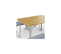 GO Table de camping pliable Compact Bamboo 3 hauteurs