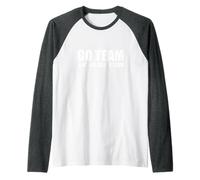 Go Team Beat The Other Team Funny Sarcastic Sports Humour Manche Raglan