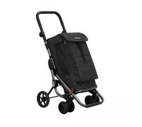 GO UP Premium Poussette de marché Chariot de courses 6 roues PLAYMARKET Noir Pepper SC