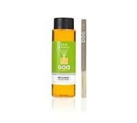 Recharge cèdre & vanille 250 ml - Goa - Jaune - Plastique Jaune