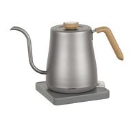 GOABXYEN Bouilloire électrique à ébullition Rapide, Bouilloire à ébullition Rapide en Acier Inoxydable 304, 800 ML, 1000 W, Protection d'arrêt Automatique, Gris, L XXZ