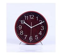 GOABXYEN Horloge de Table Moderne au Design Classique, Fonctionne à Piles, sans tic-tac, silencieuse, analogique à Quartz, décoration d'intérieur, Salon, Cuisine, réveil numérique (F) XXZ