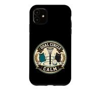 Goal Circle Calm Netball Calme près du Panier Coque pour iPhone 11
