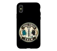 Goal Circle Calm Netball Calme près du Panier Coque pour iPhone X/XS