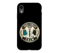 Goal Circle Calm Netball Calme près du Panier Coque pour iPhone XR